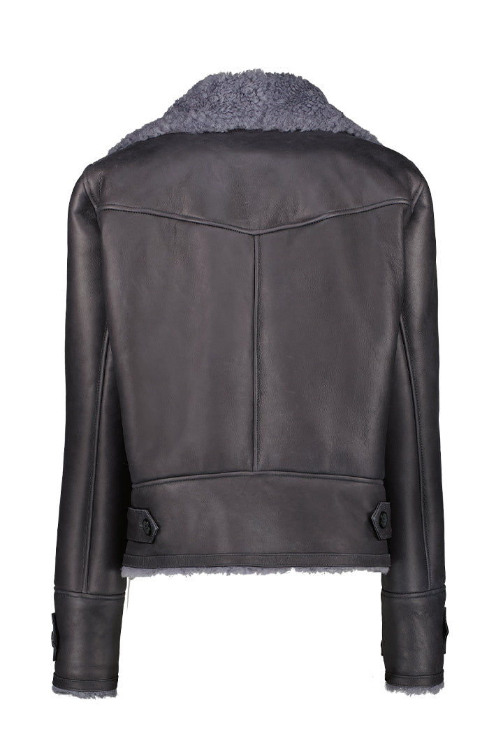 Sheepskin jacket