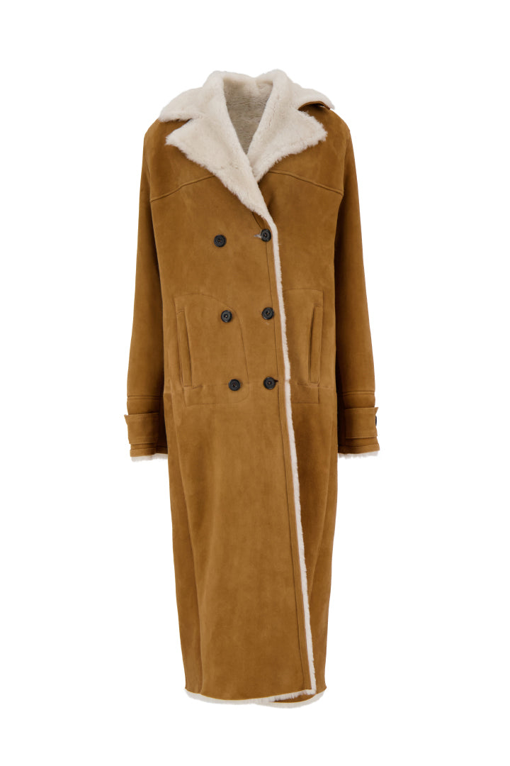 Sheepskin coat