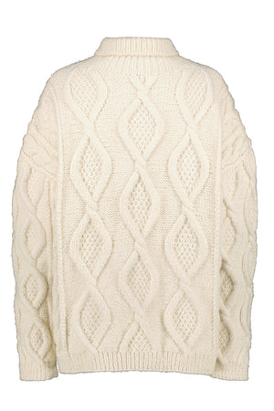 Hand-knitted sweater