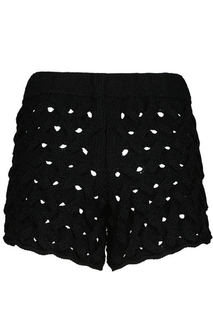 Hand-knitted shorts