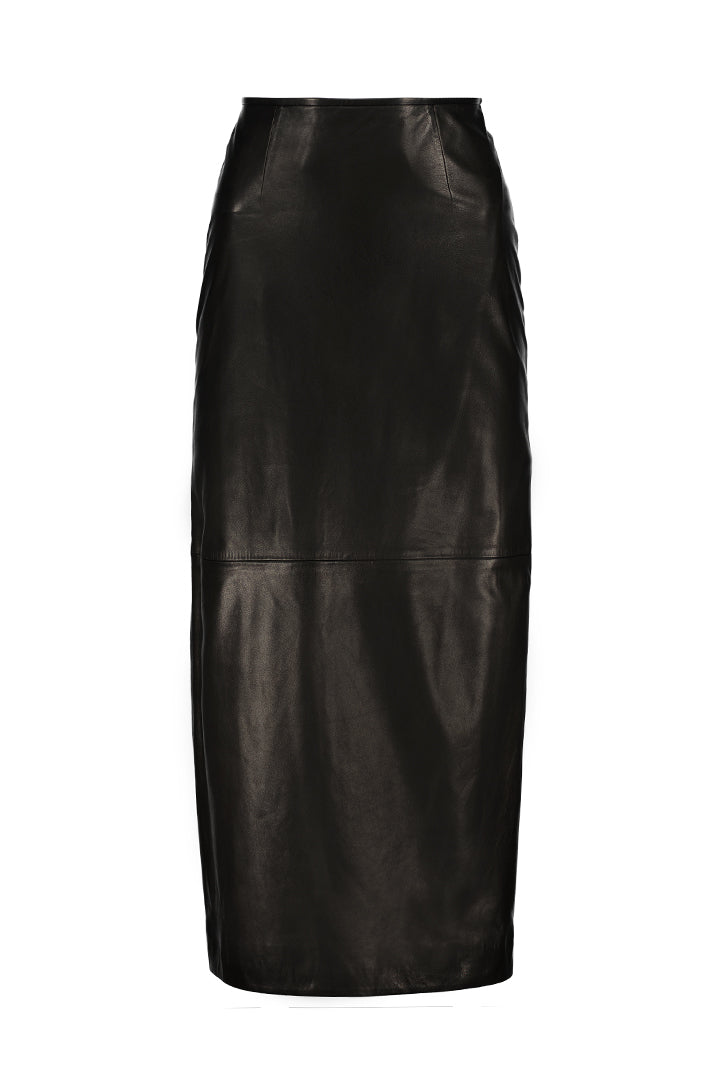 Leather skirt
