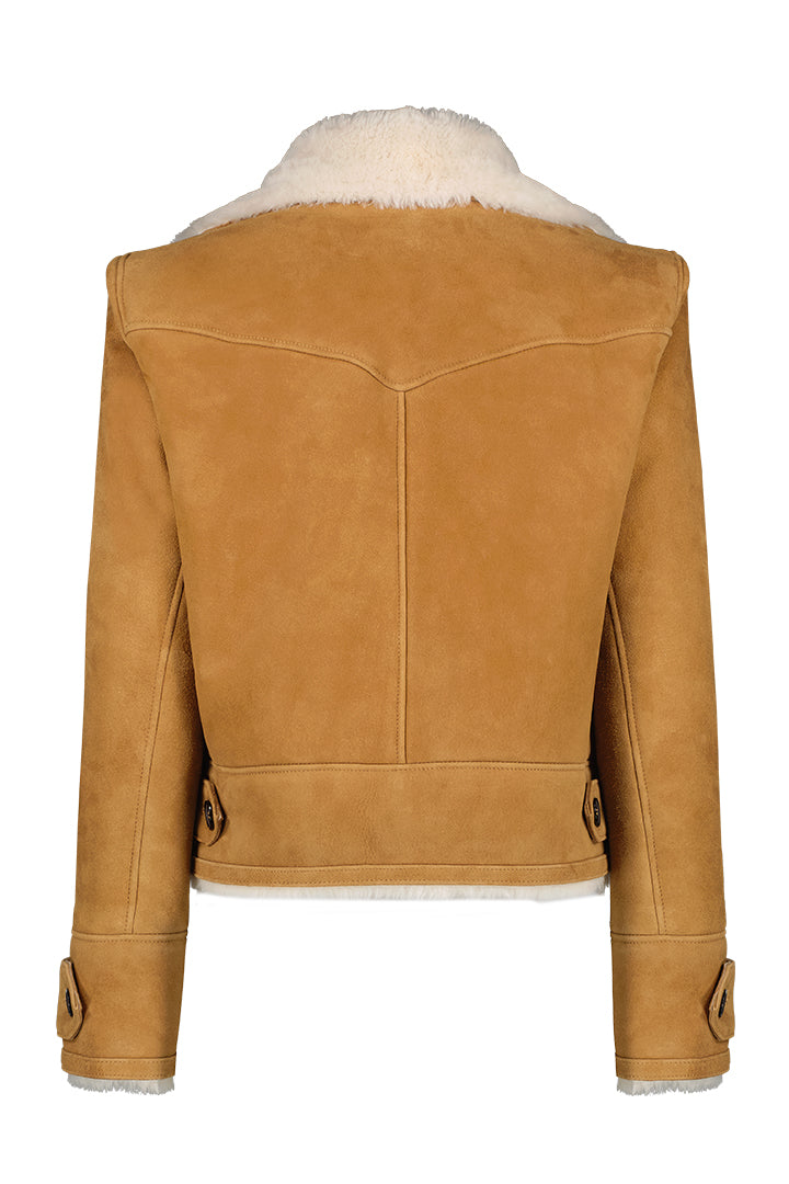 Sheepskin jacket