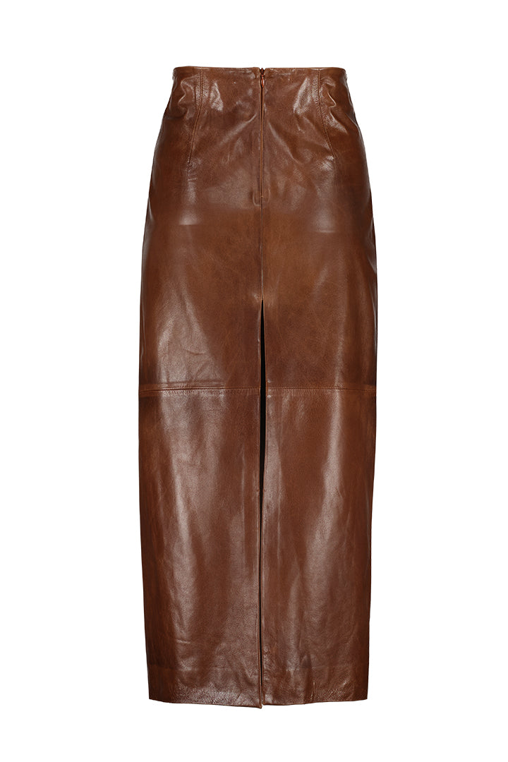 Leather skirt