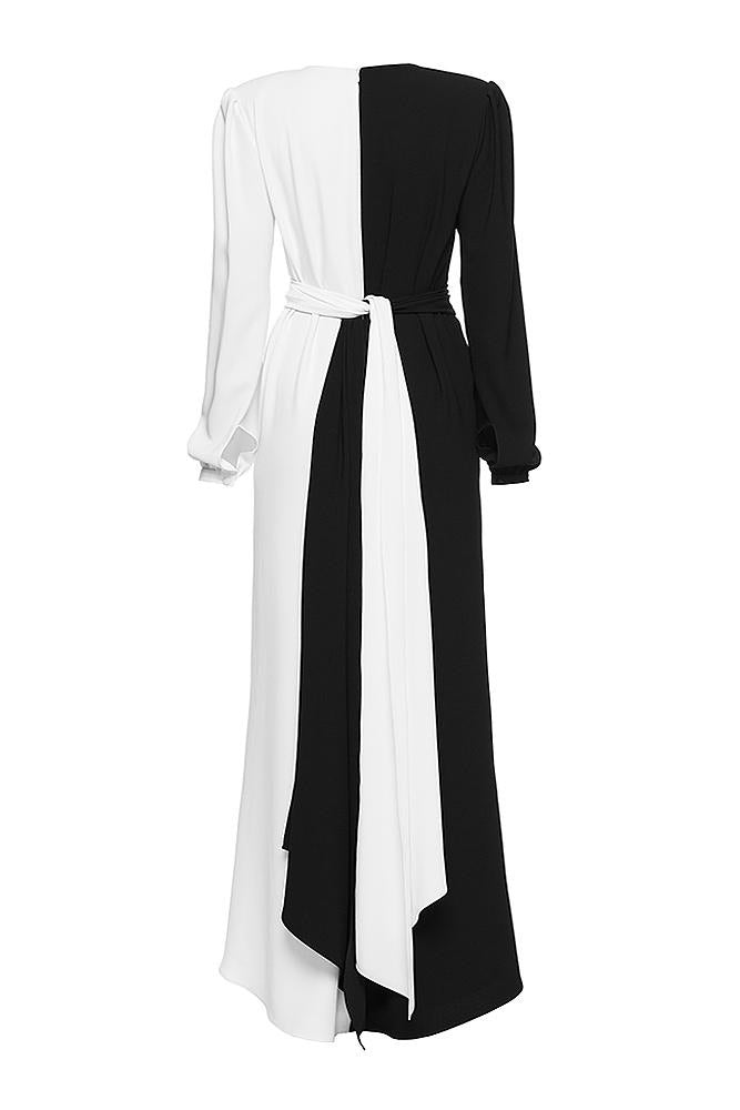 Black and White Dress