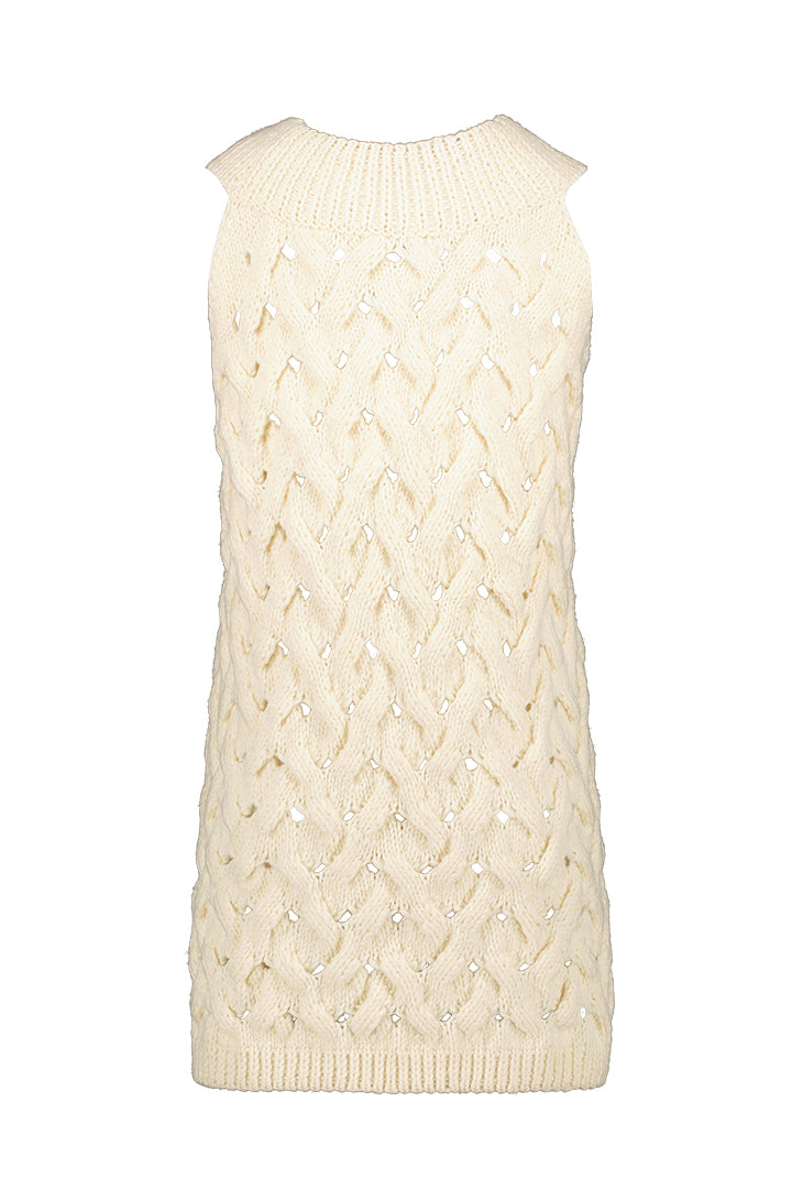 Hand-knitted dress