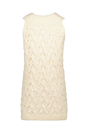 Hand-knitted dress